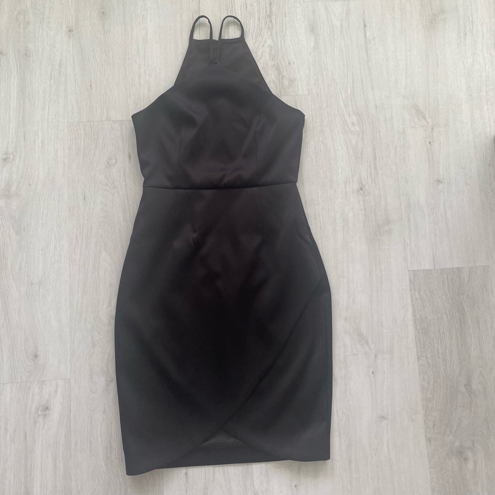 Black cocktail dress